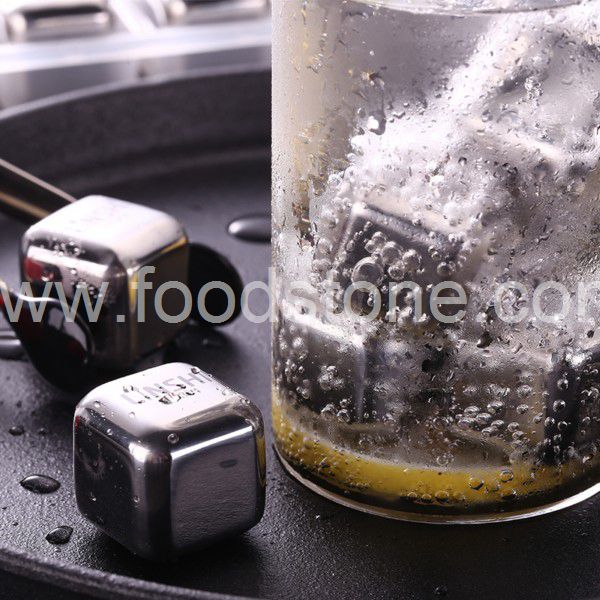 Stainless Steel Ice Cubes (8)