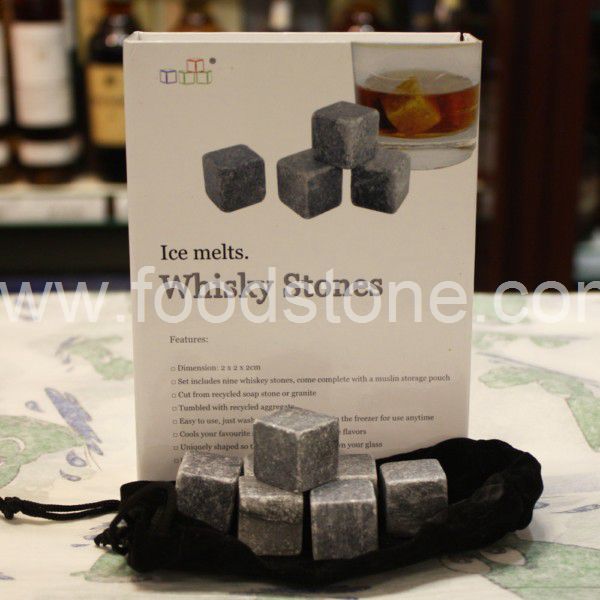 9 Soapstone Whisky Stone